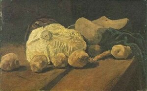 Винсент Виллем Ван Гог. Натюрморт с капустой и деревянными башмаками 1881г ван-гог.рф